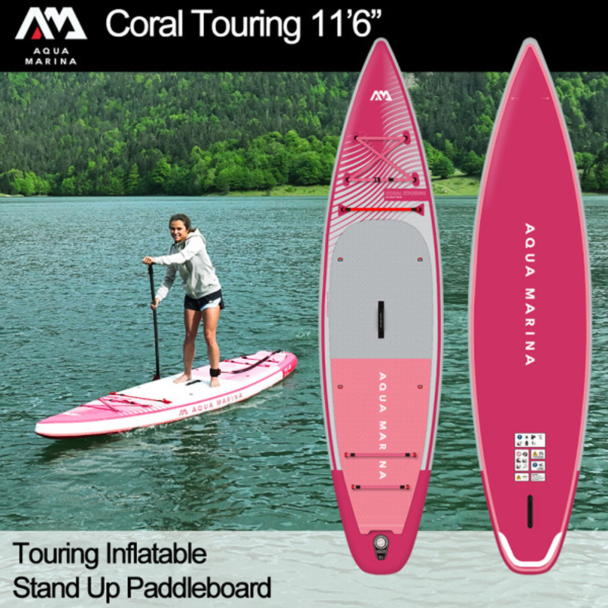 Aqua Marina Coral Touring iSUP 11' 6